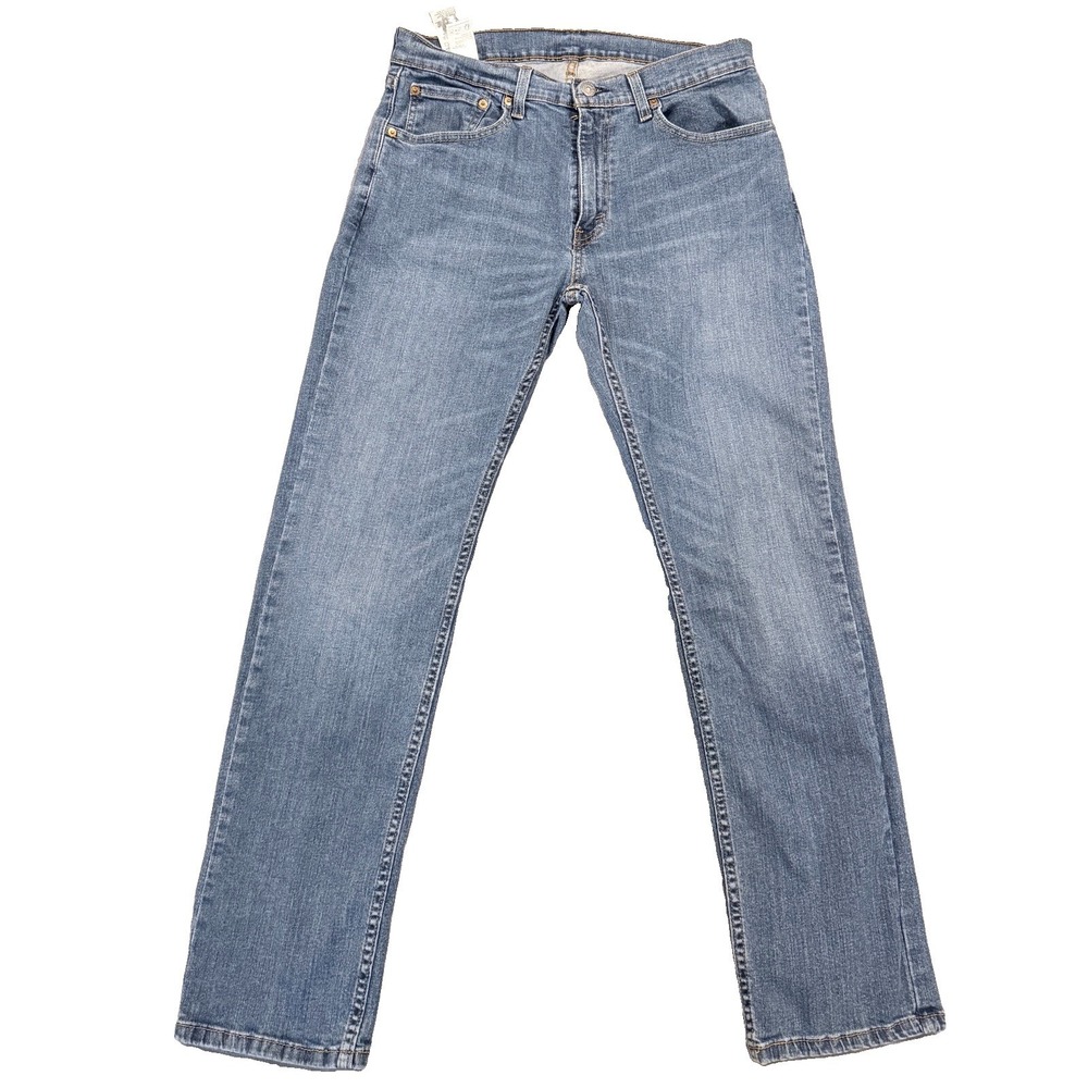 Levis 559 Jeans Mens 32x32 Medium Wash Blue Relaxed Straight Leg 00559-0421